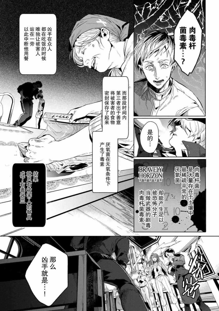 《文豪野犬外传 绫辻行人VS京极夏彦》漫画 绫辻行人VS京极夏彦 002话