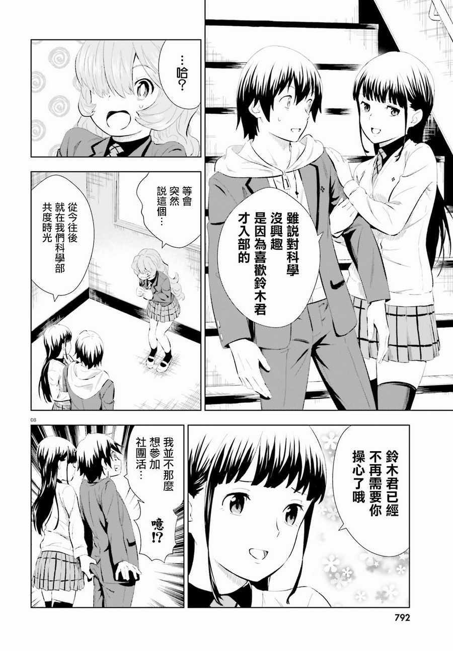 《黑森小姐无法使用智能手机》漫画 黑森小姐 007话