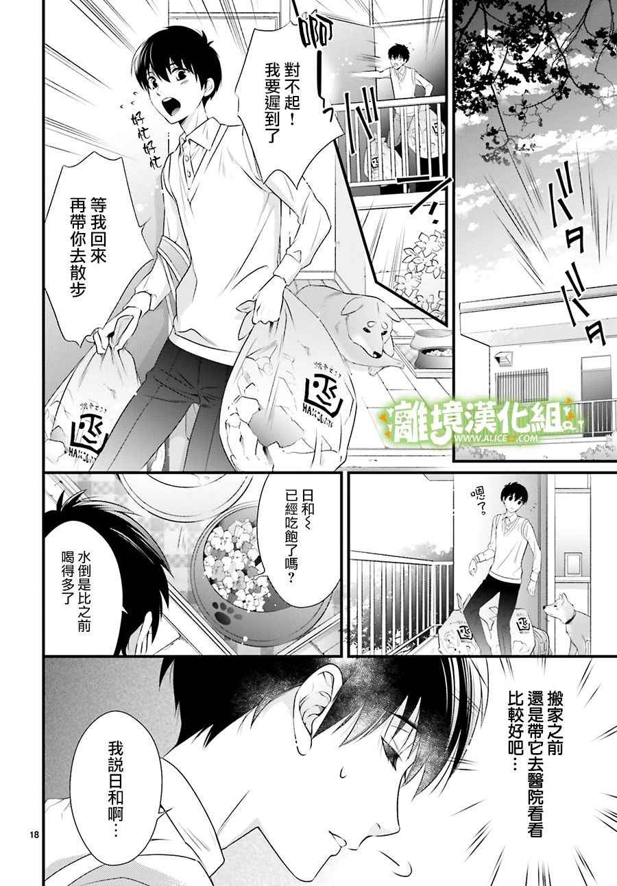 《小阳、日和与动物之声》漫画 001话