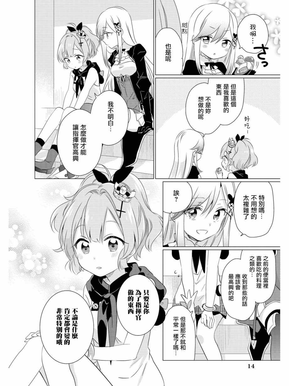 《碧蓝航线官方漫画》漫画 标枪的特别便当