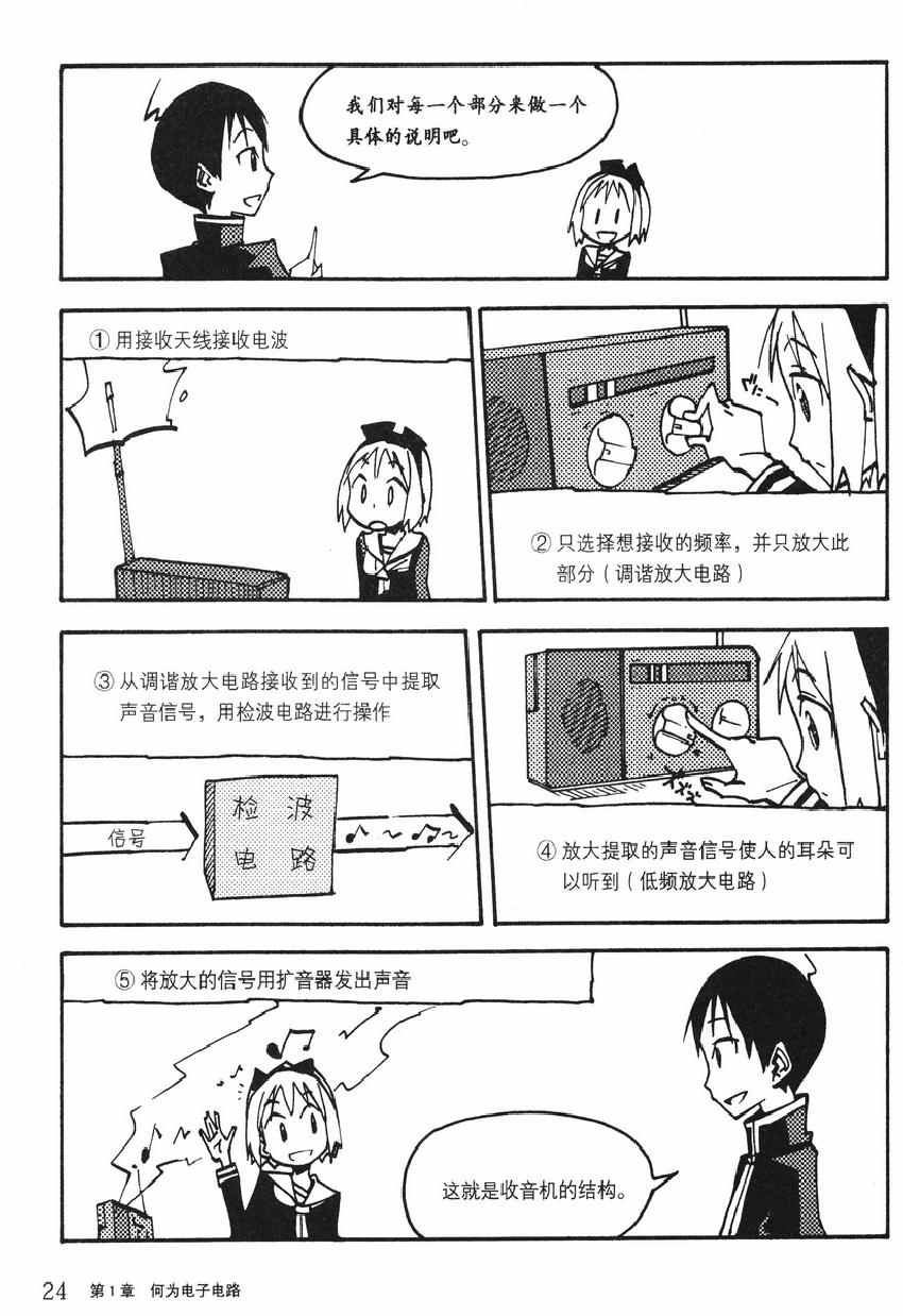 《欧姆社学习漫画》漫画 电子电路