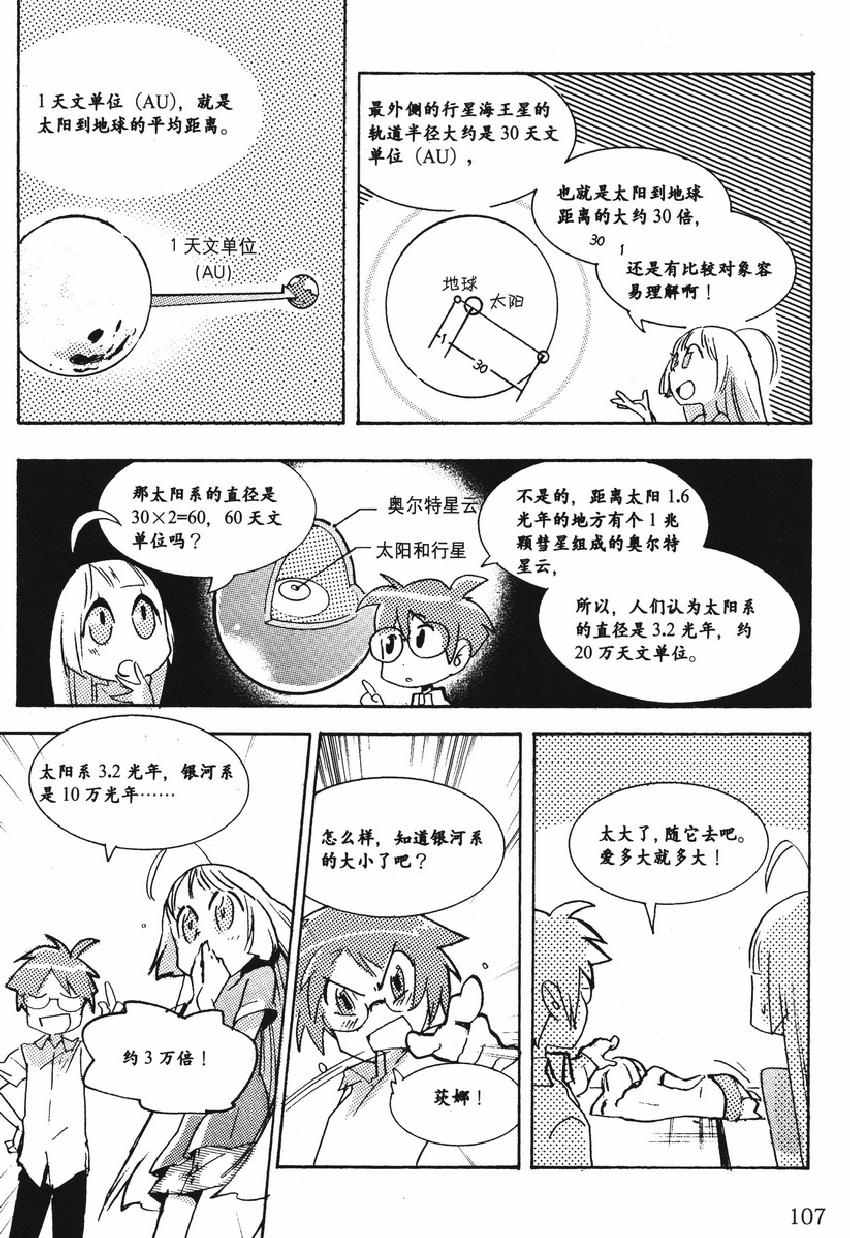 《欧姆社学习漫画》漫画 宇宙