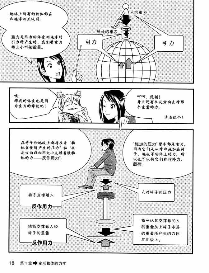 《欧姆社学习漫画》漫画 材料力学