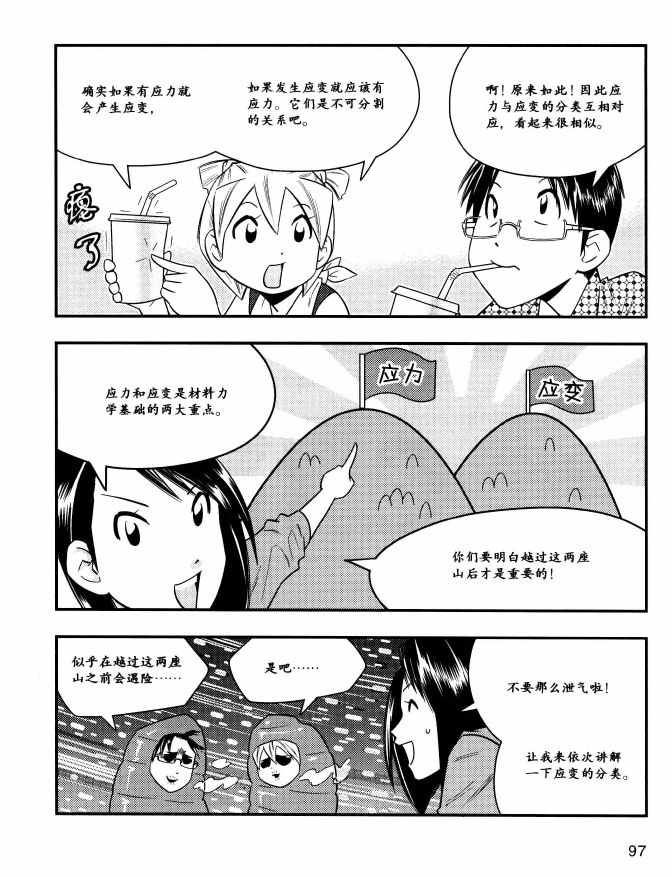 《欧姆社学习漫画》漫画 材料力学