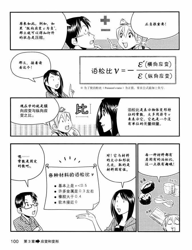 《欧姆社学习漫画》漫画 材料力学