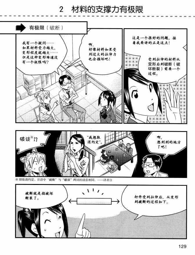 《欧姆社学习漫画》漫画 材料力学