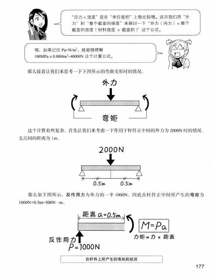 《欧姆社学习漫画》漫画 材料力学