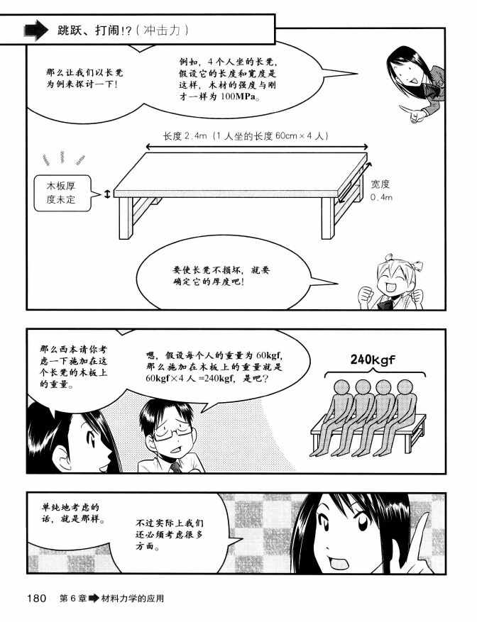 《欧姆社学习漫画》漫画 材料力学