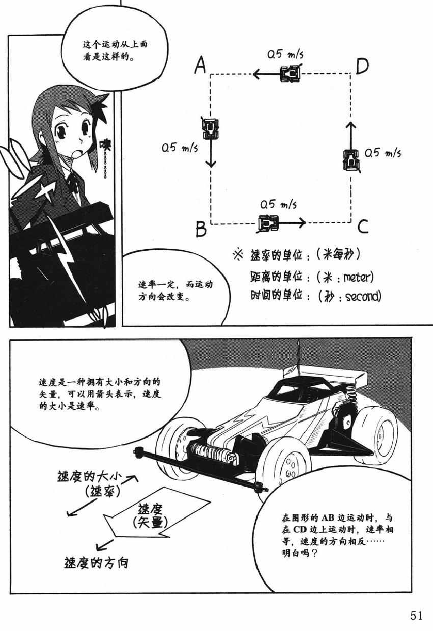 《欧姆社学习漫画》漫画 物理之力学