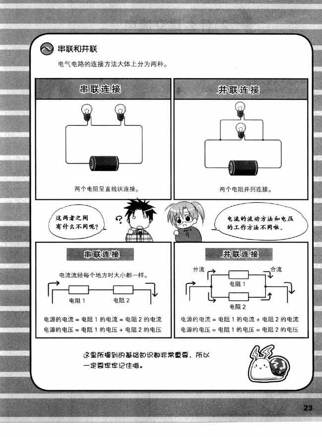 《欧姆社学习漫画》漫画 电气数学