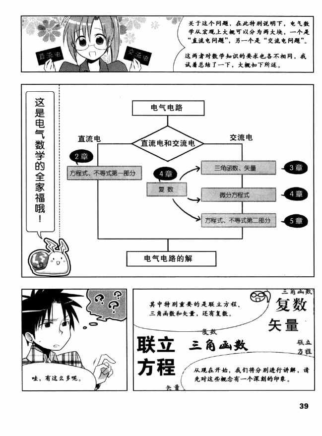 《欧姆社学习漫画》漫画 电气数学