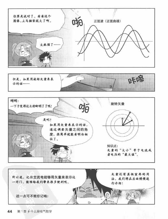 《欧姆社学习漫画》漫画 电气数学