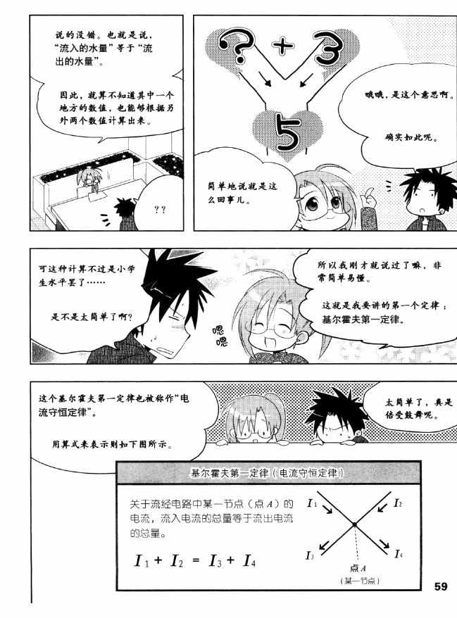 《欧姆社学习漫画》漫画 电气数学