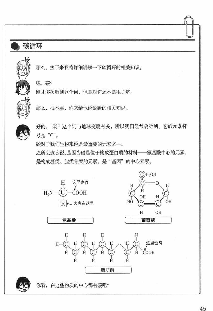 《欧姆社学习漫画》漫画 生物化学