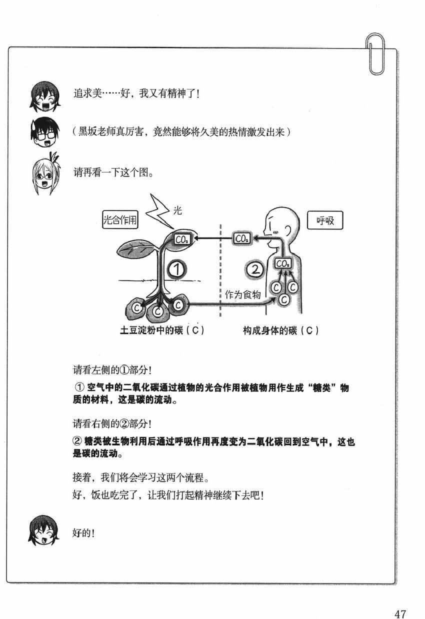 《欧姆社学习漫画》漫画 生物化学