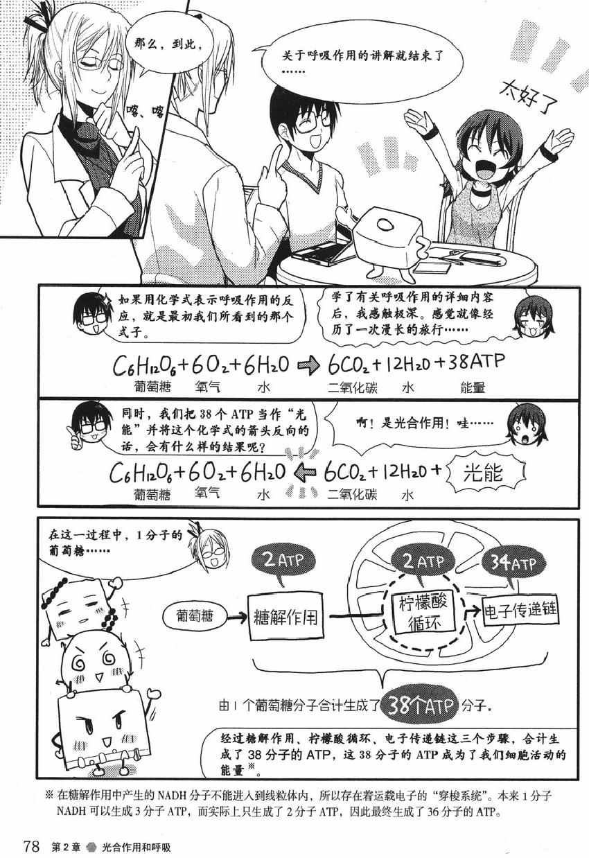 《欧姆社学习漫画》漫画 生物化学