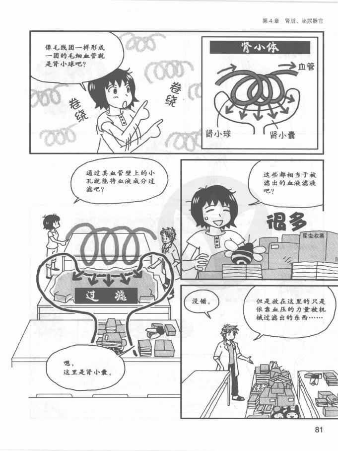 《欧姆社学习漫画》漫画 生理学