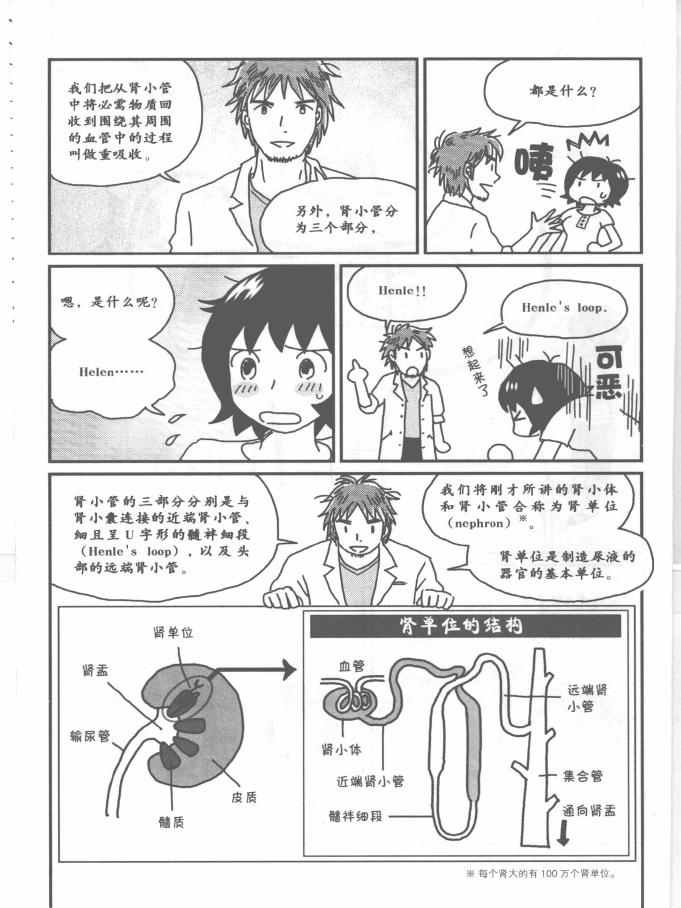 《欧姆社学习漫画》漫画 生理学