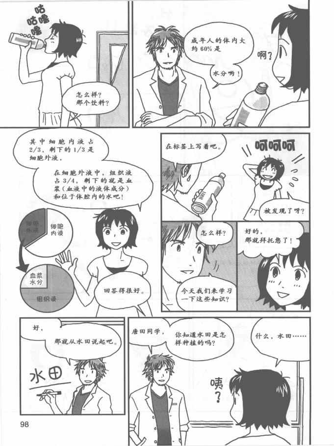 《欧姆社学习漫画》漫画 生理学