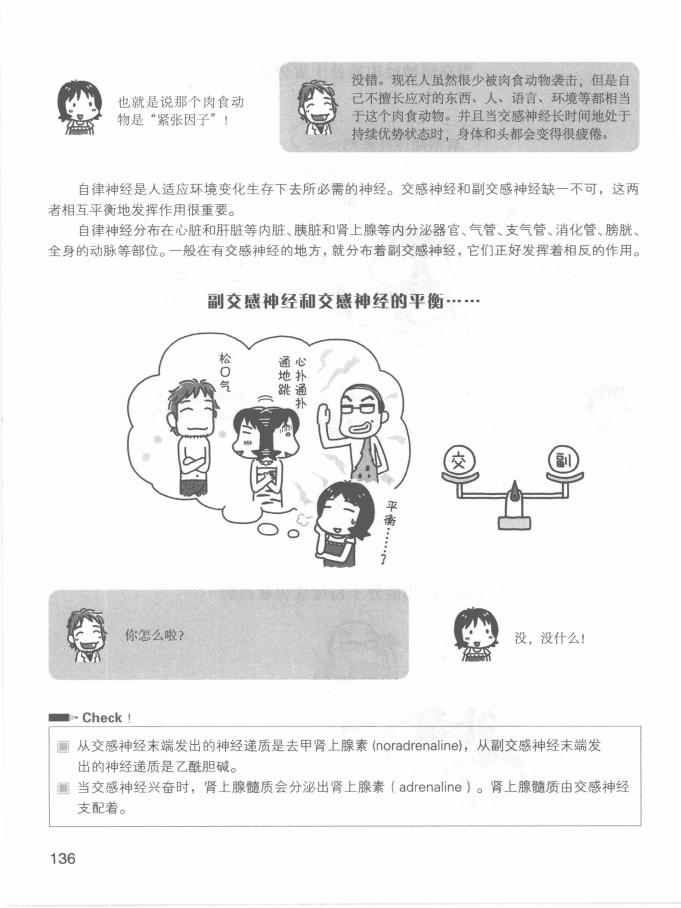 《欧姆社学习漫画》漫画 生理学