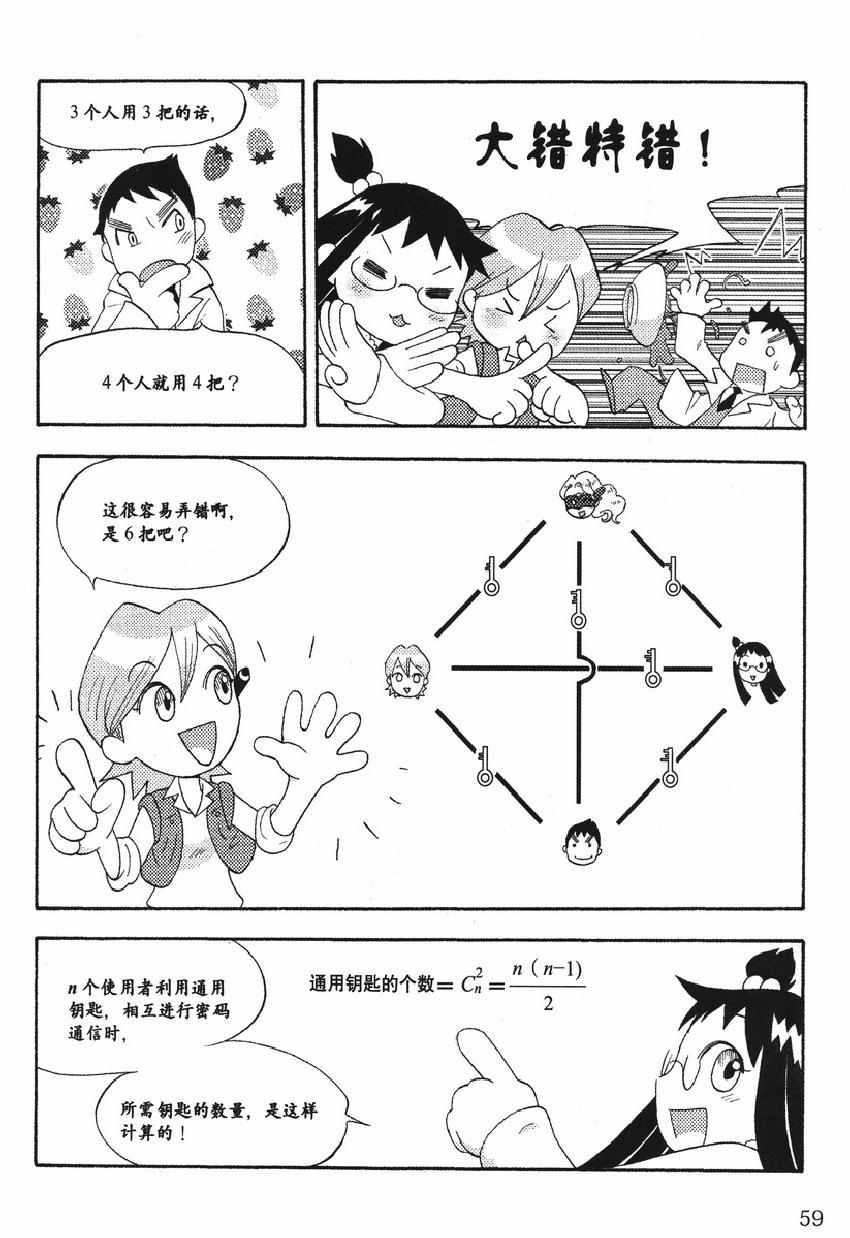 《欧姆社学习漫画》漫画 密码