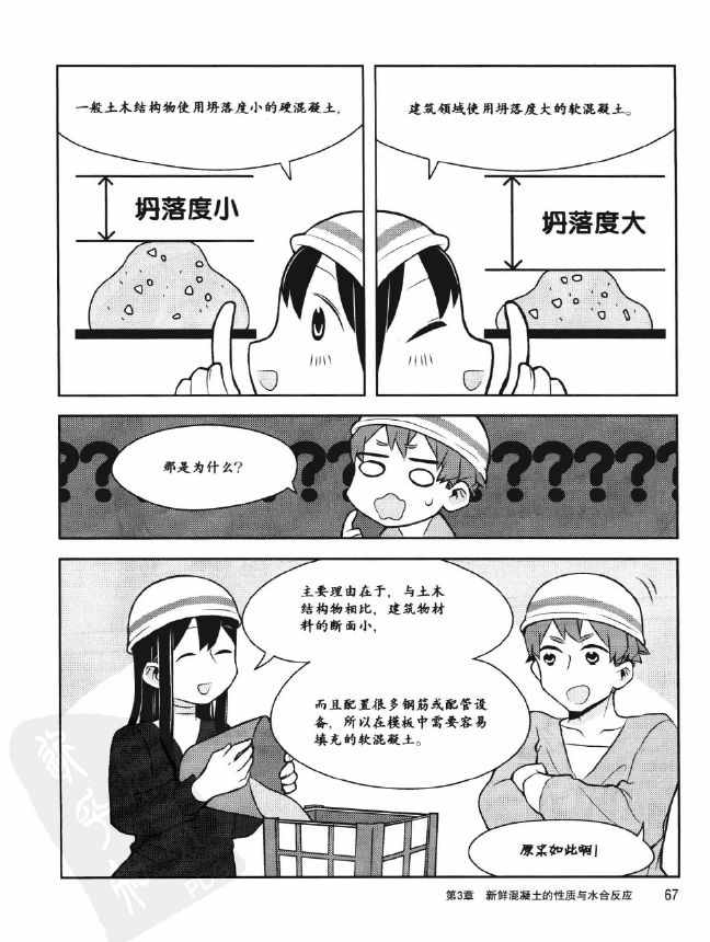 《欧姆社学习漫画》漫画 工程材料之混凝土