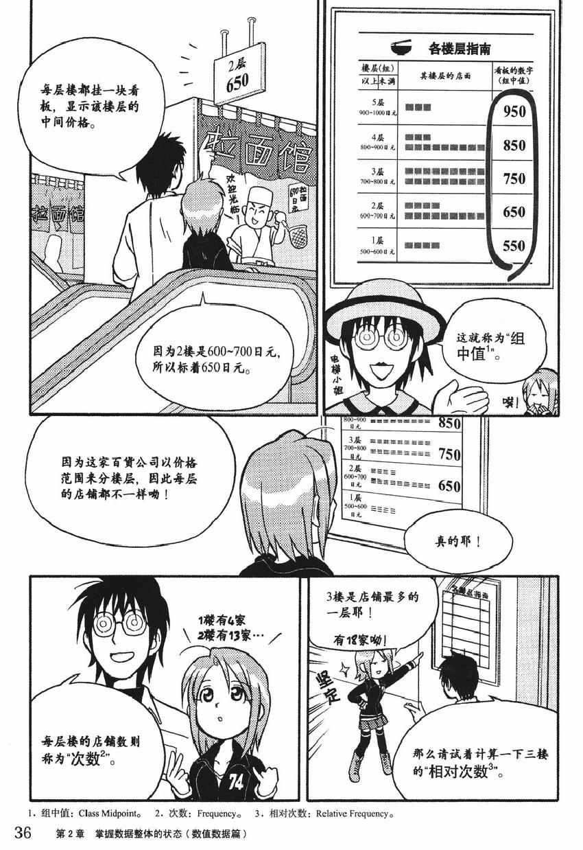 《欧姆社学习漫画》漫画 统计学