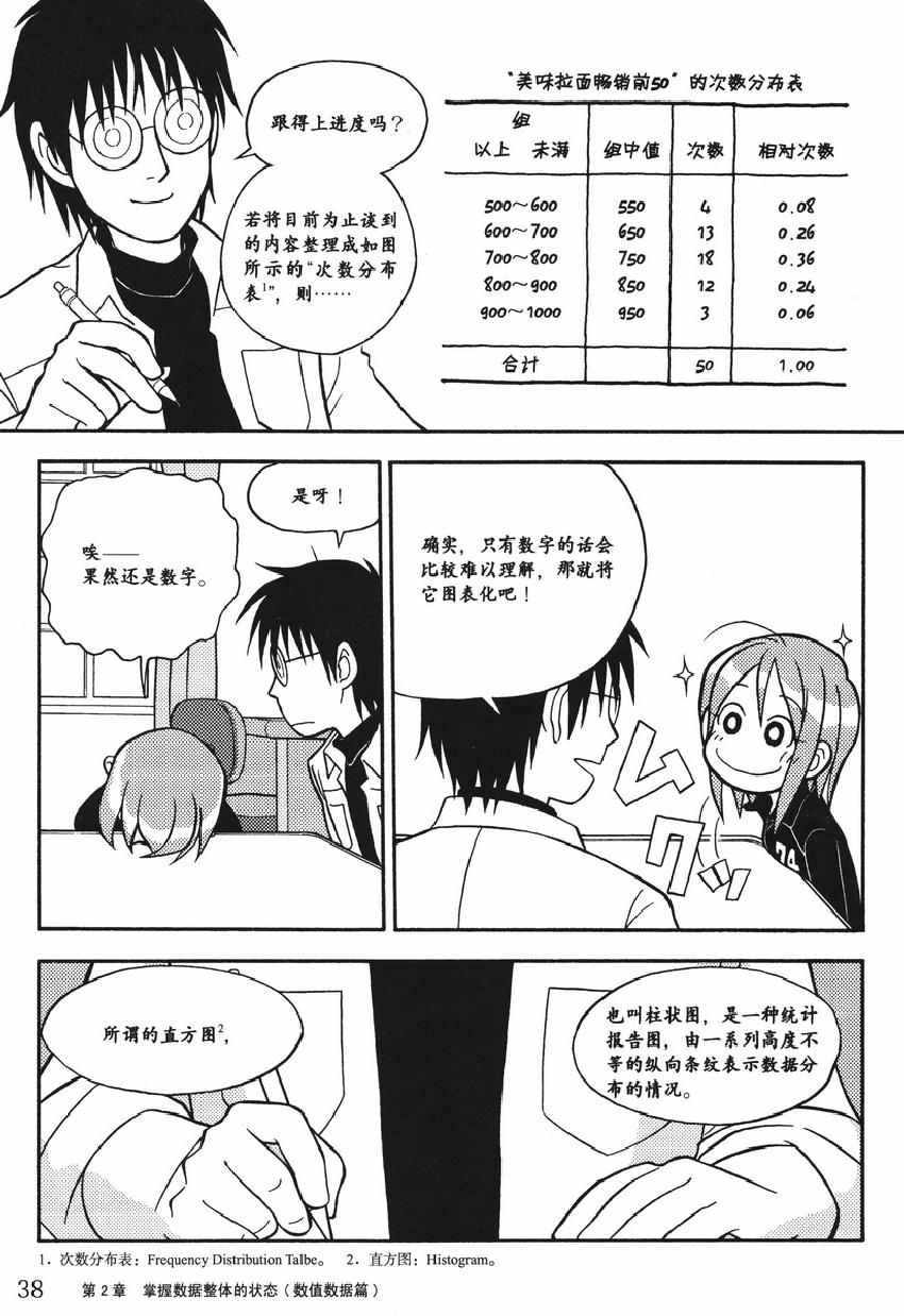 《欧姆社学习漫画》漫画 统计学