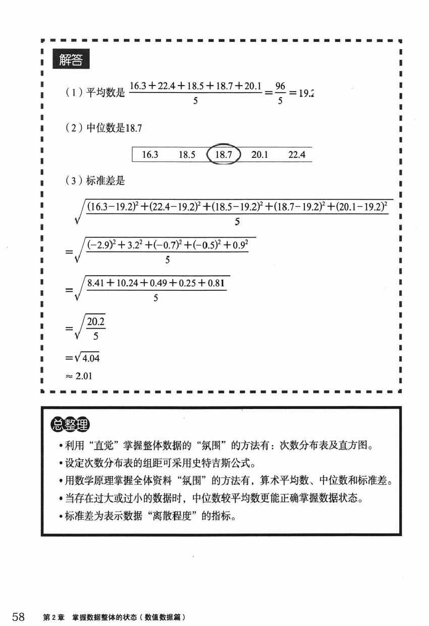 《欧姆社学习漫画》漫画 统计学