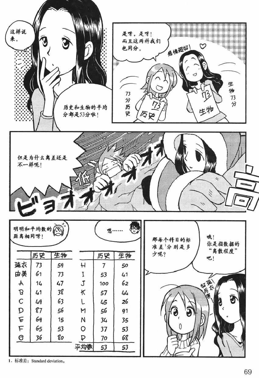 《欧姆社学习漫画》漫画 统计学