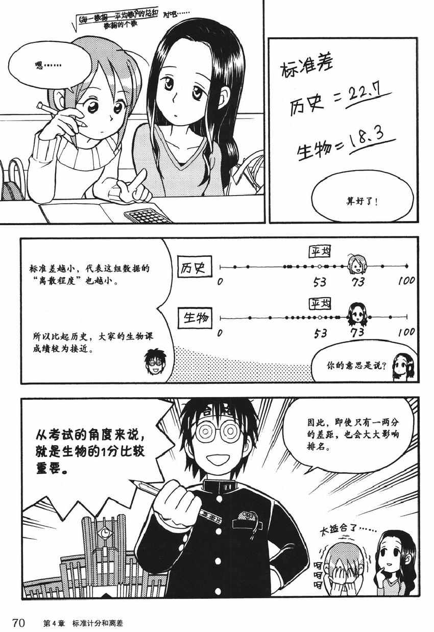 《欧姆社学习漫画》漫画 统计学