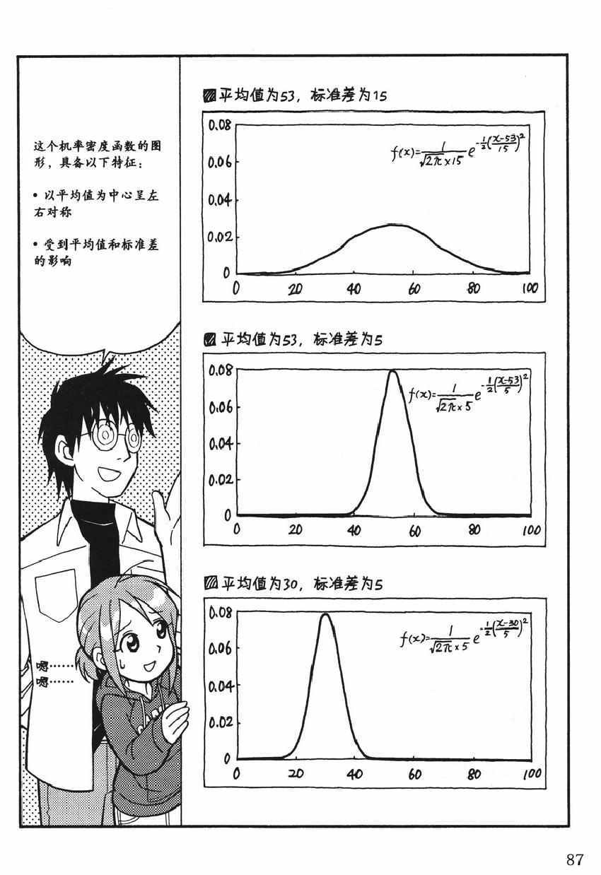 《欧姆社学习漫画》漫画 统计学