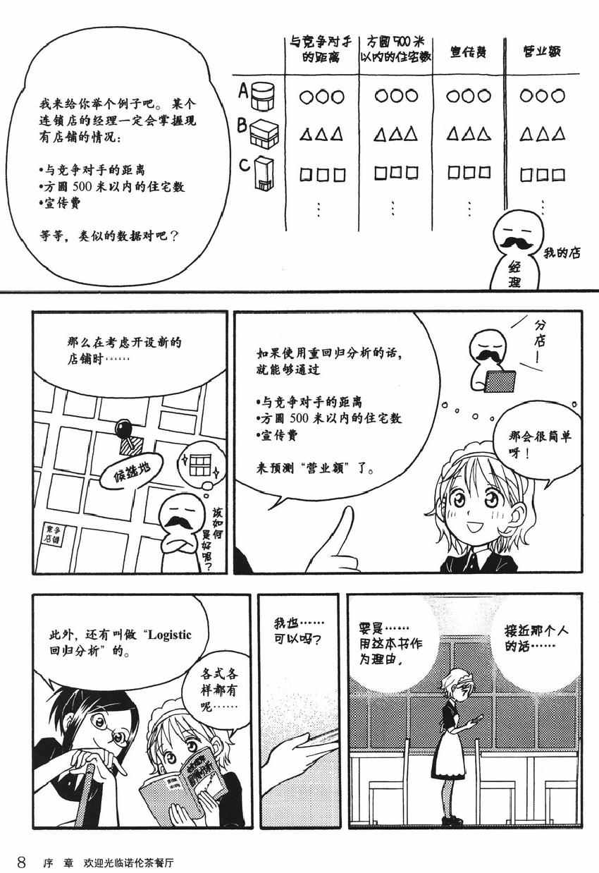 《欧姆社学习漫画》漫画 统计学之回归分析