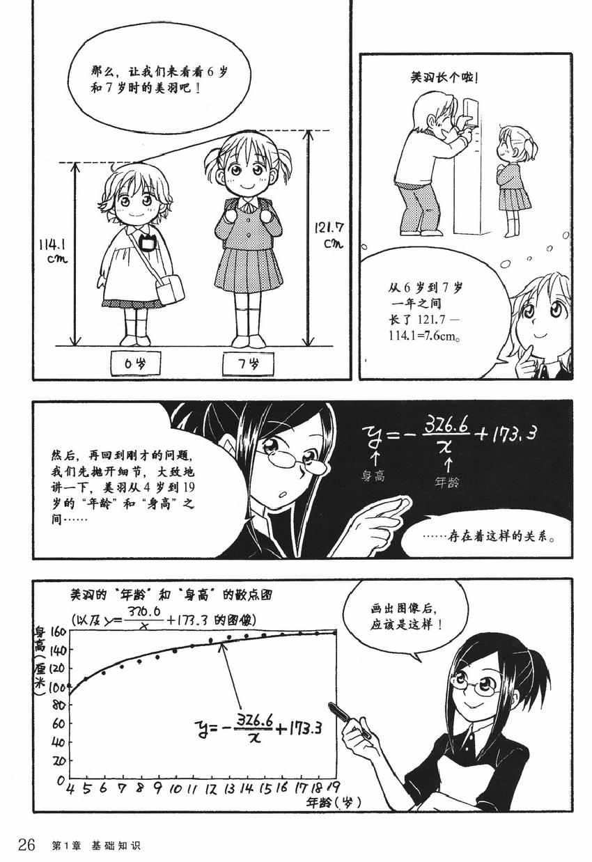 《欧姆社学习漫画》漫画 统计学之回归分析