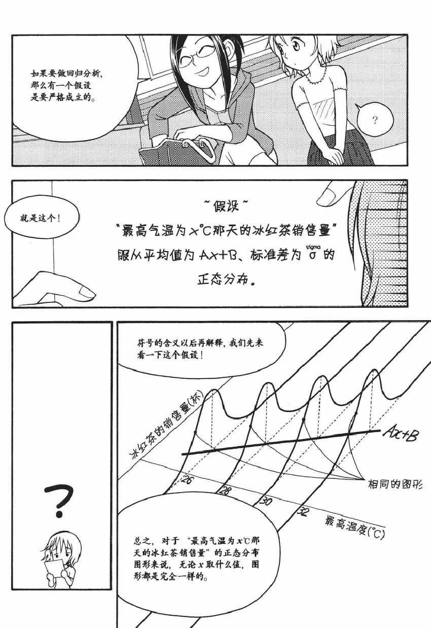 《欧姆社学习漫画》漫画 统计学之回归分析