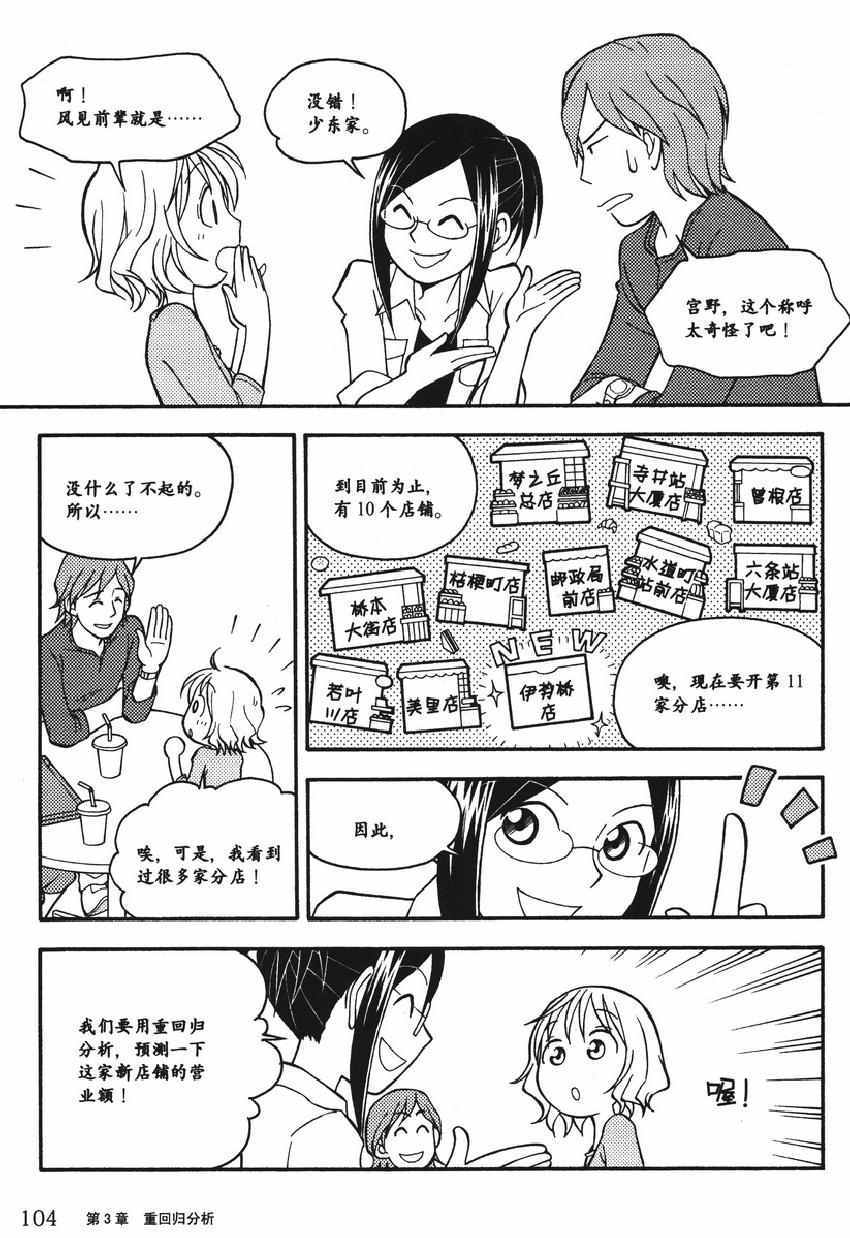 《欧姆社学习漫画》漫画 统计学之回归分析