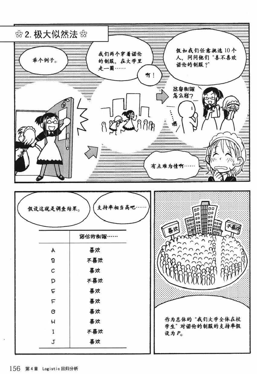 《欧姆社学习漫画》漫画 统计学之回归分析