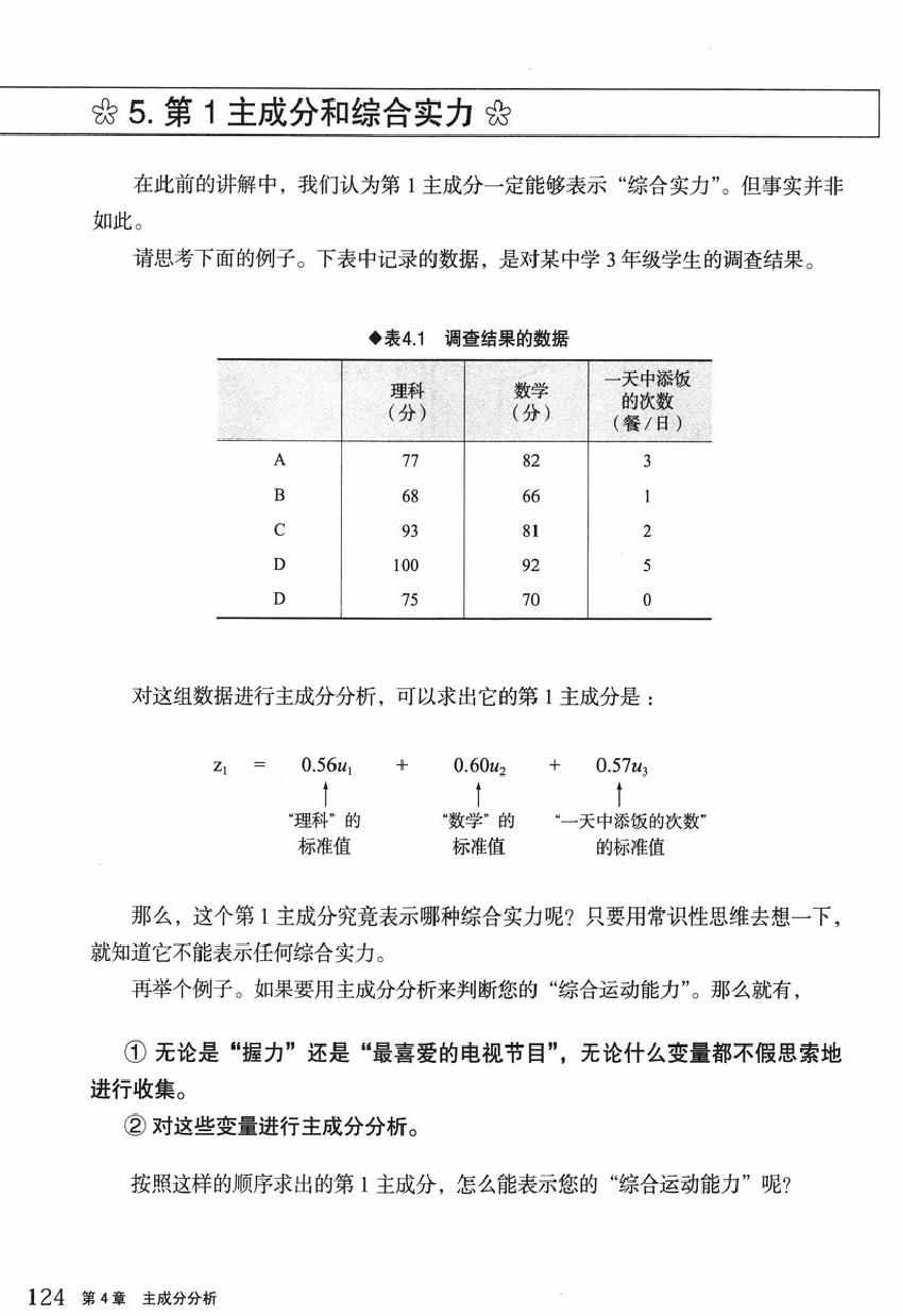 《欧姆社学习漫画》漫画 统计学之因子分析