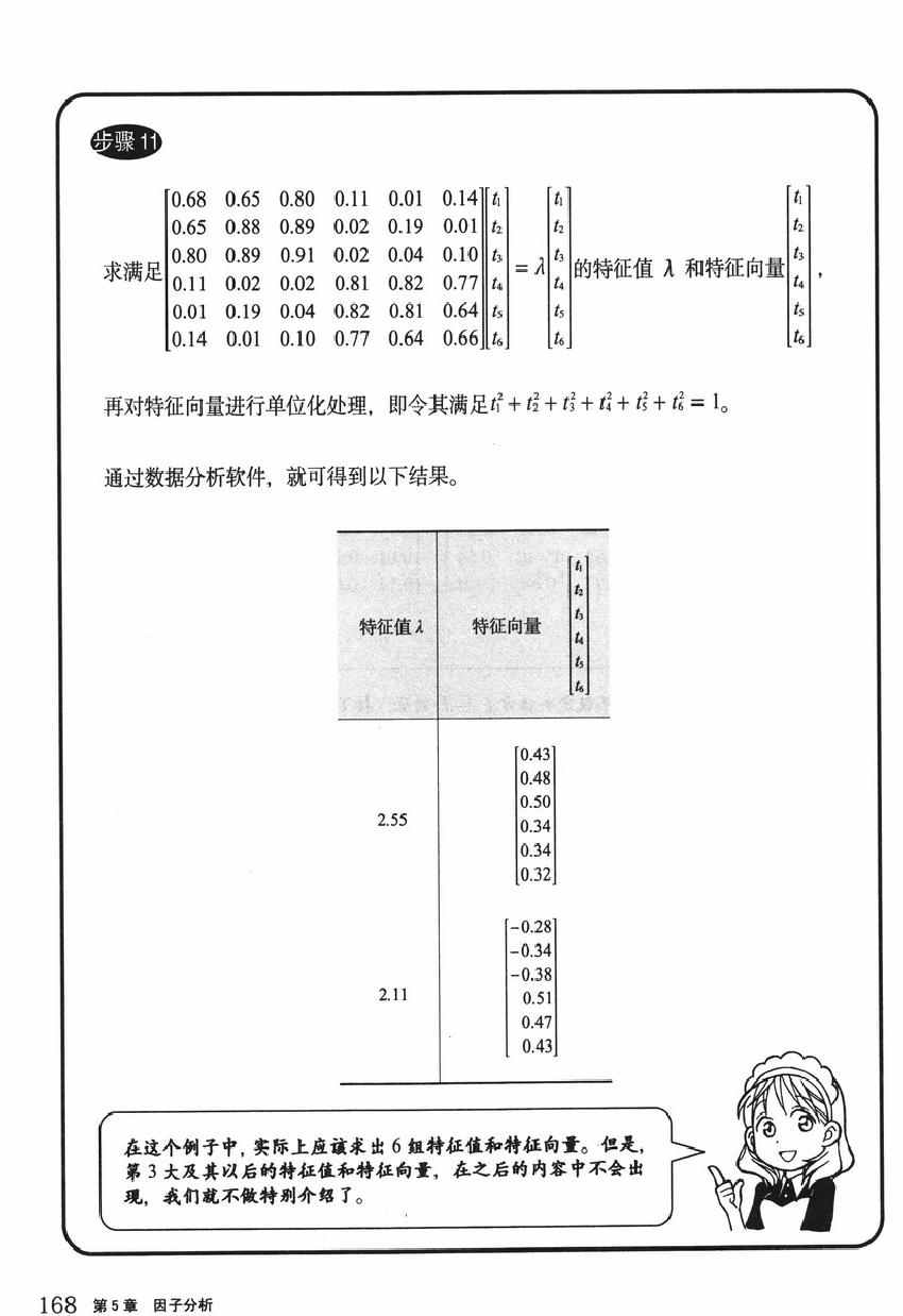 《欧姆社学习漫画》漫画 统计学之因子分析