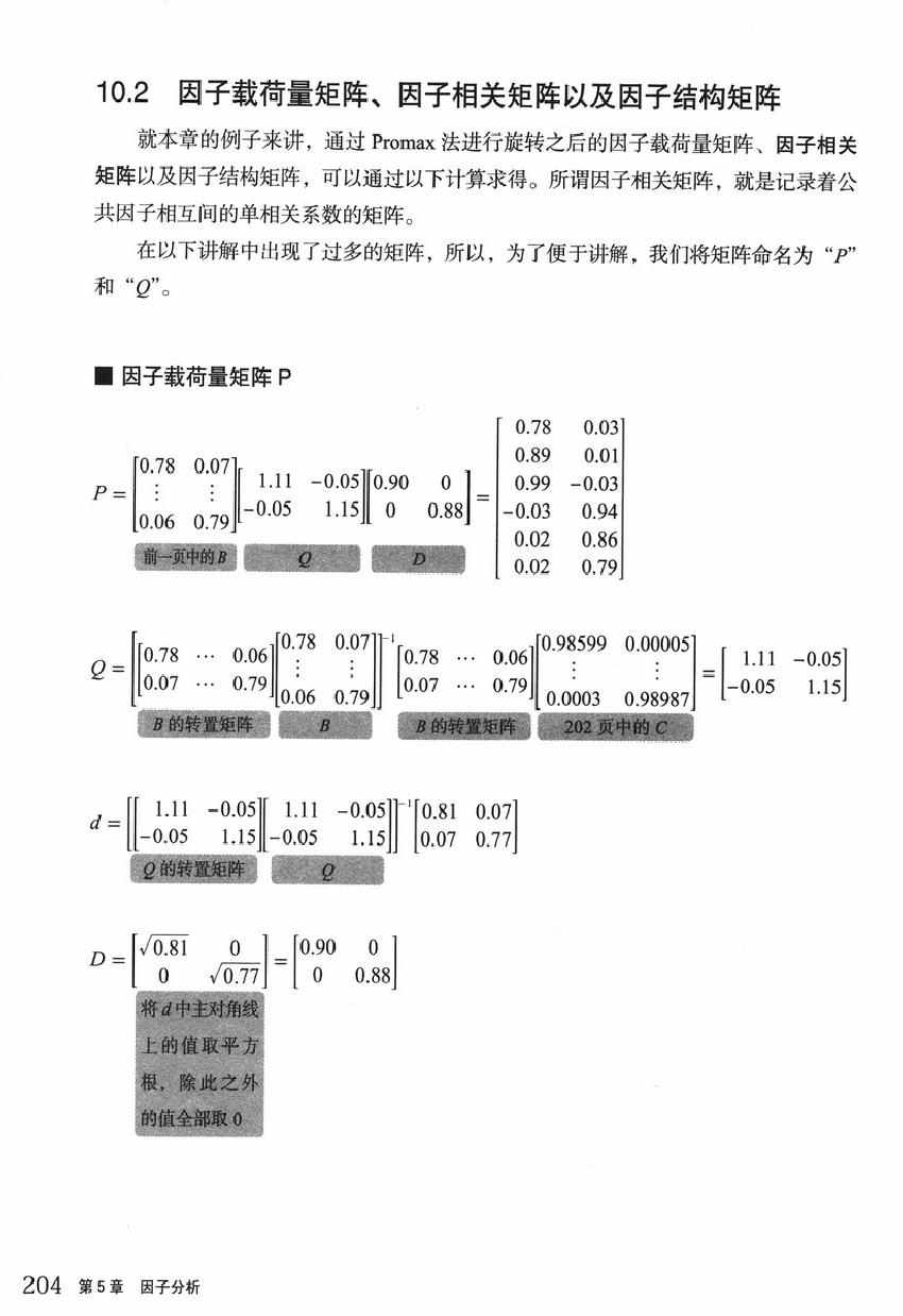 《欧姆社学习漫画》漫画 统计学之因子分析