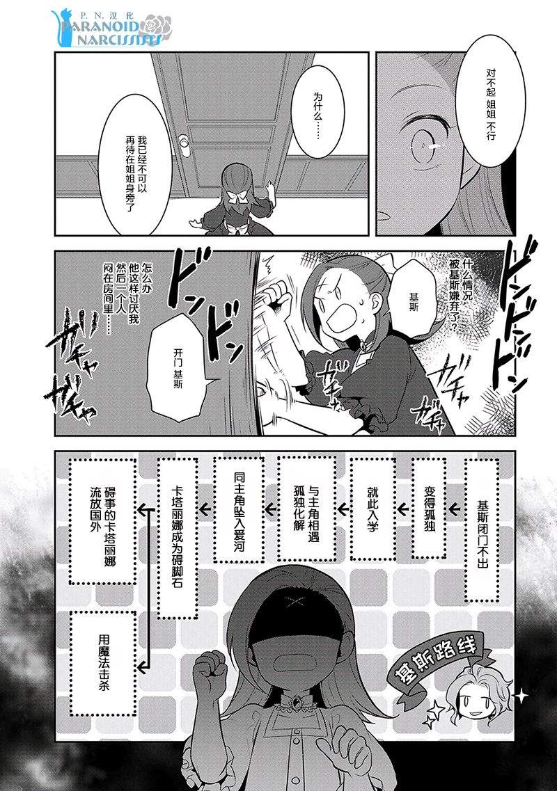 《转生恶役只好拔除破灭旗标》漫画 转生恶役 002话