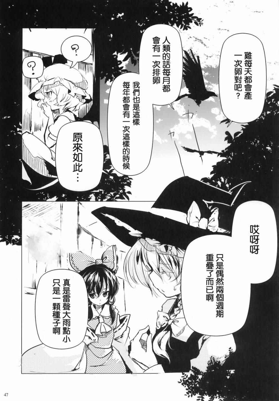 《风见幽香的向日葵田》漫画 总话