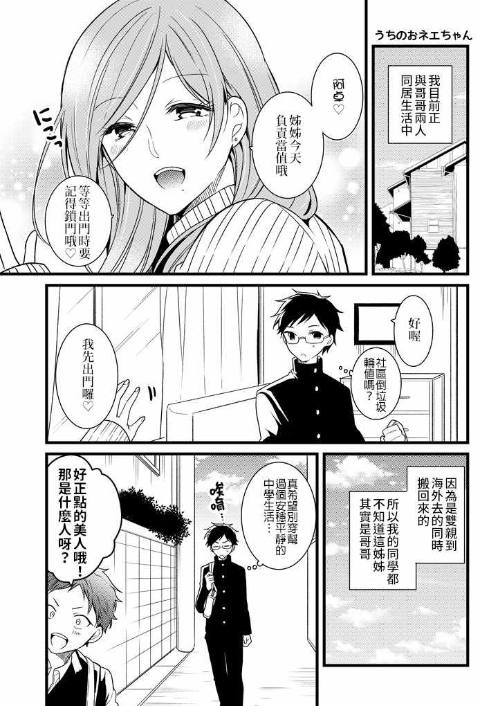 《我家的姐姐》漫画 004话