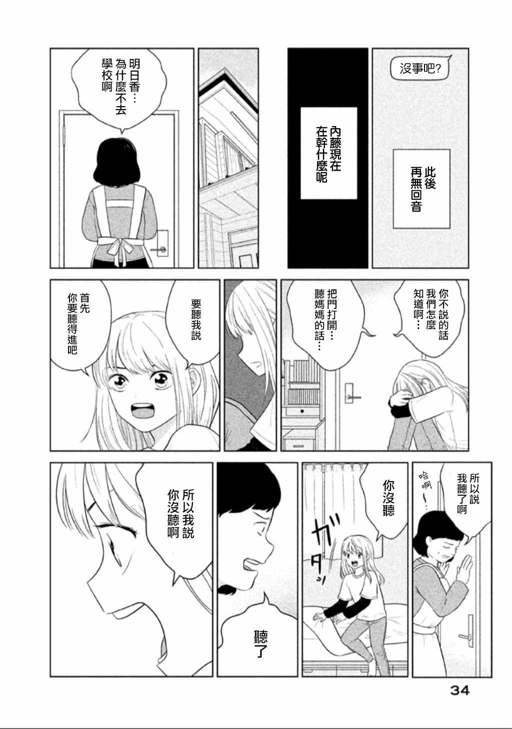 《悬崖上的华尔兹》漫画 烧掉水手服