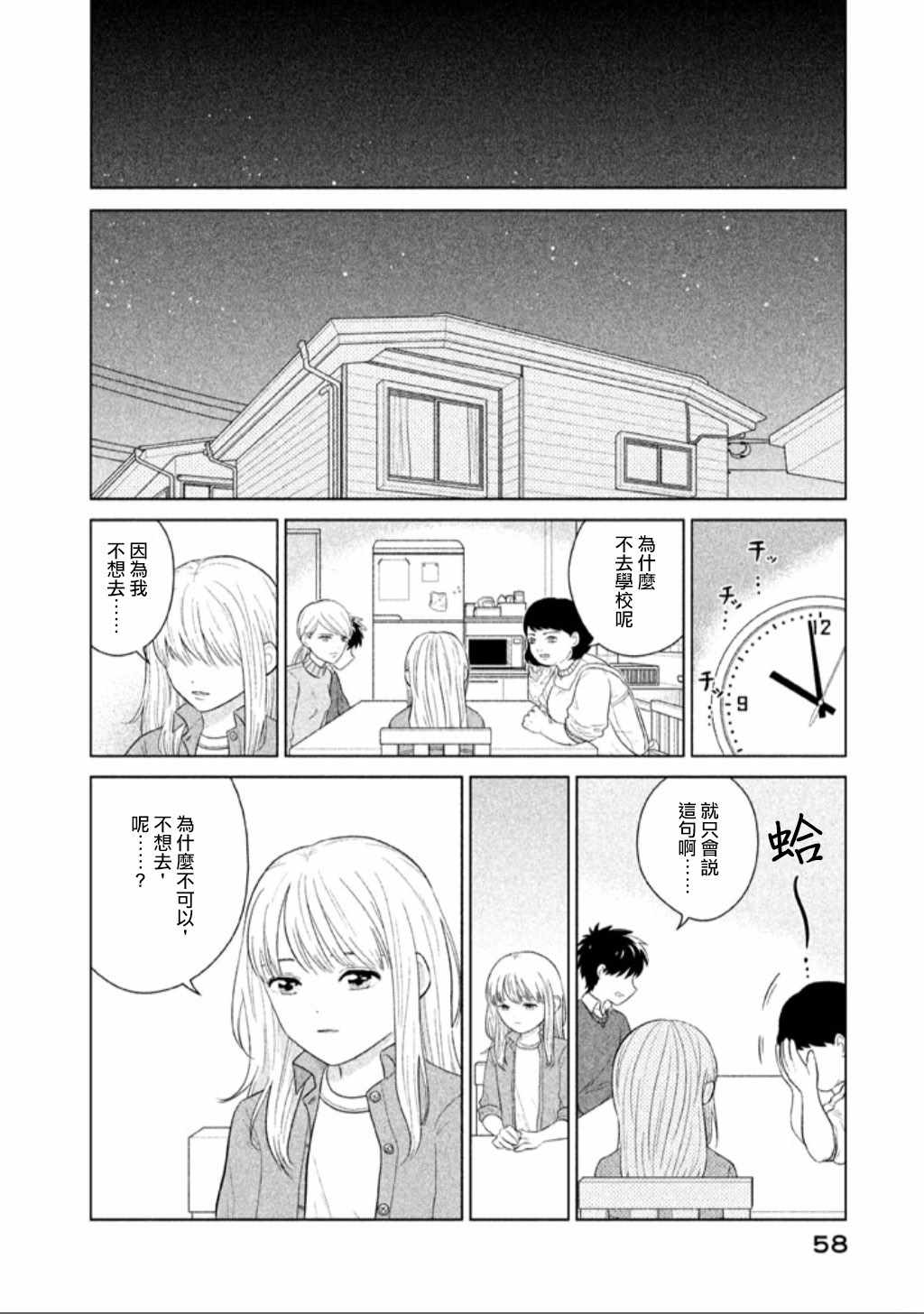 《悬崖上的华尔兹》漫画 烧掉水手服