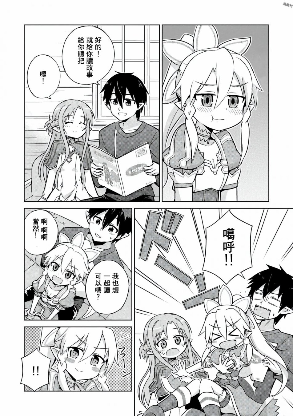 《Sword Art Online官方同人集》漫画 SAO官方同人话 001话