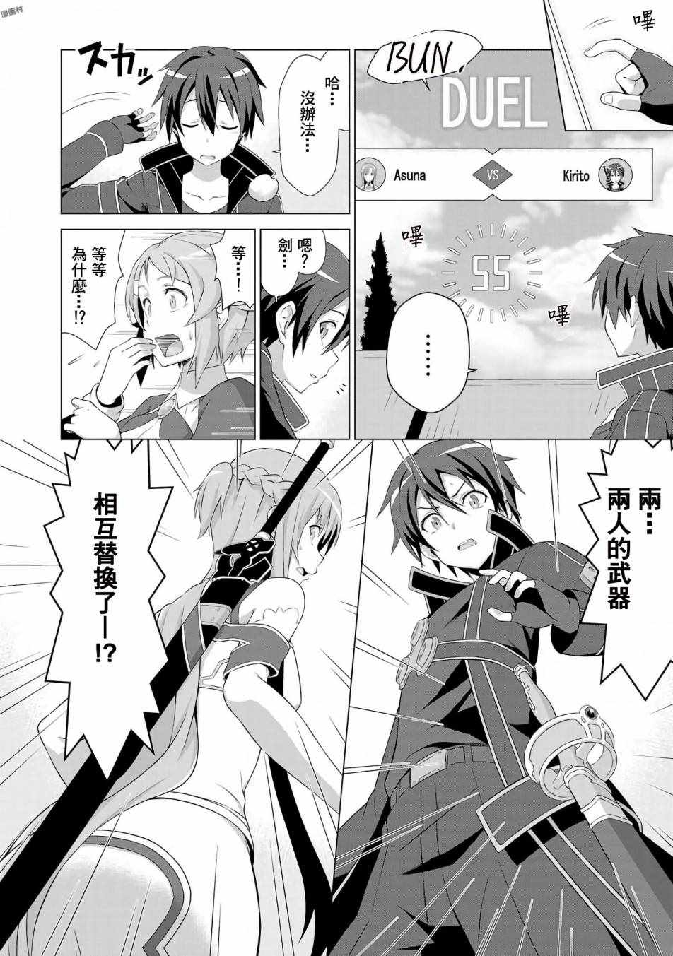 《Sword Art Online官方同人集》漫画 SAO官方同人话 004话