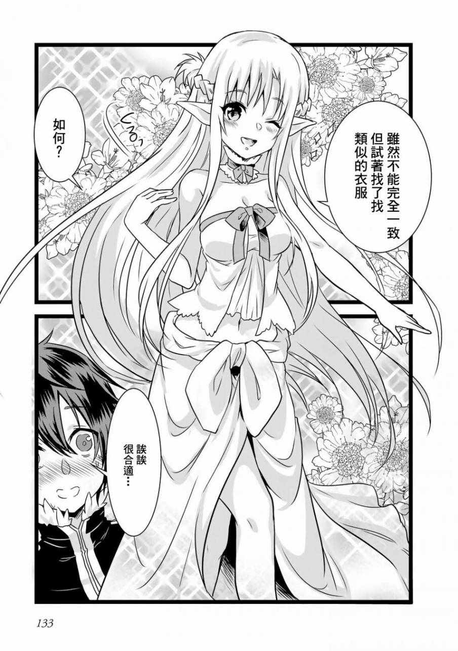 《Sword Art Online官方同人集》漫画 SAO官方同人话 009话