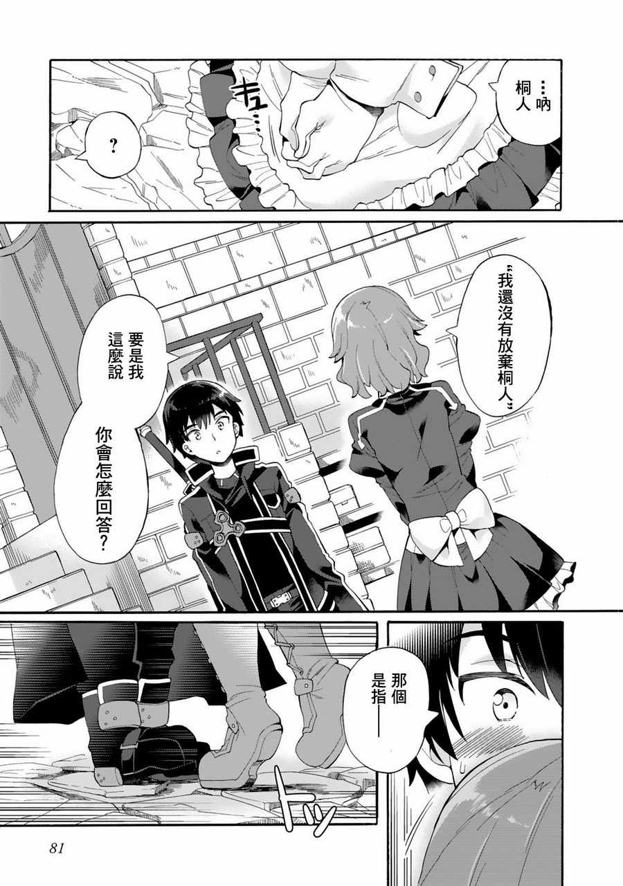 《Sword Art Online官方同人集》漫画 如果剑能守护你的话