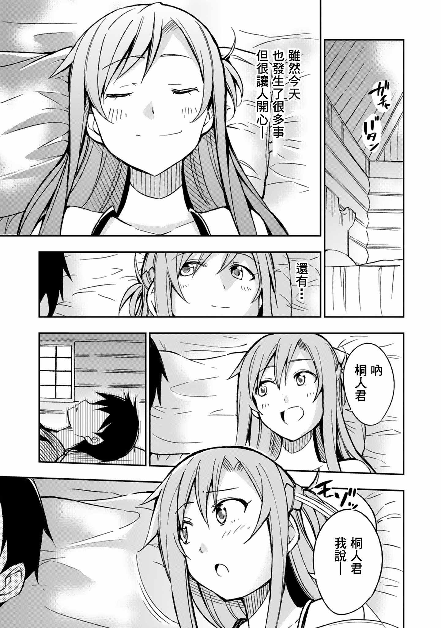 《Sword Art Online官方同人集》漫画 超速桐人